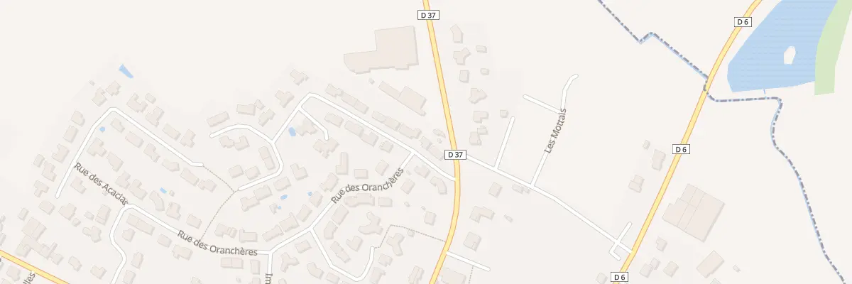 Plan du 4 Rue des chênes à Bazoges-en-Paillers