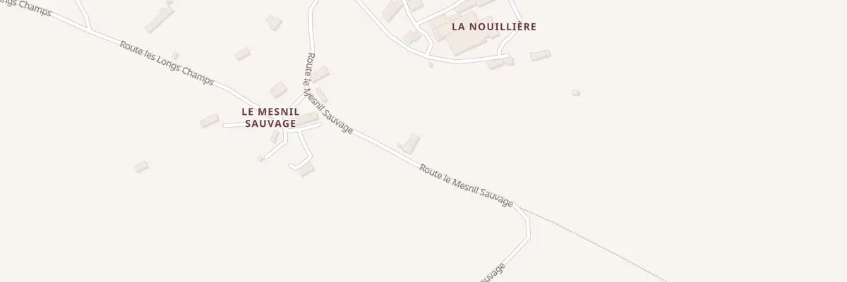 Plan du 5108 Le Mesnil Sauvage à Montbray