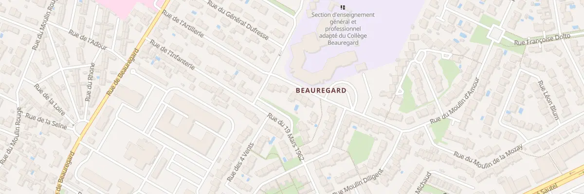 Plan du 32 Rue de l’Artillerie à La Rochelle