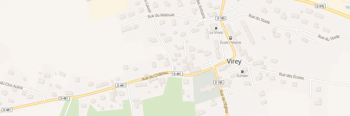 Plan du 2 Rue du Lavoir - Virey à Saint-Hilaire-du-Harcouët