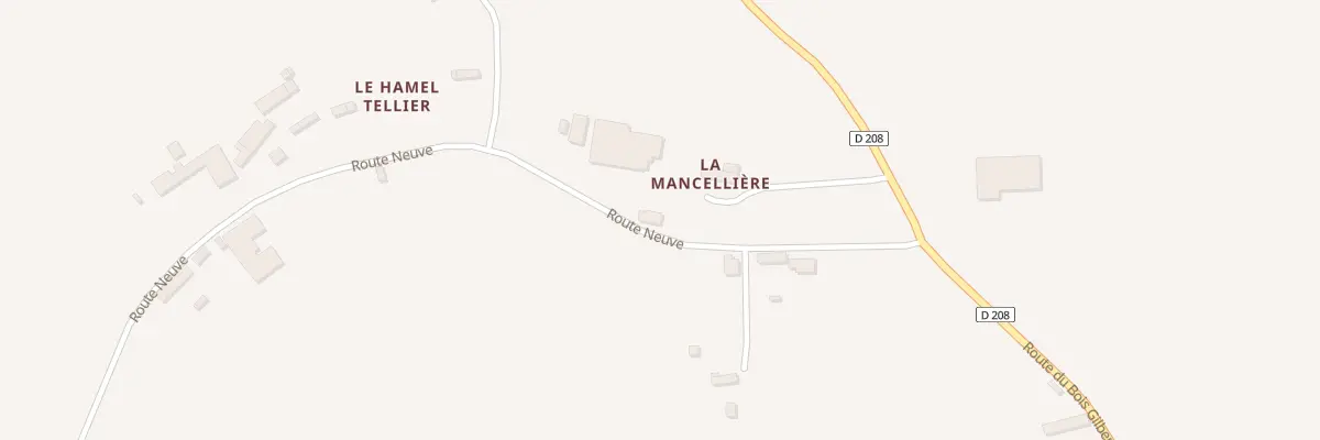 Plan du 5076 La Mancelliere à Montabot