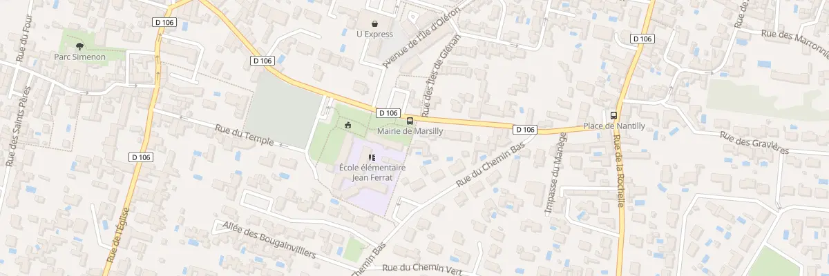 Plan du 5A Rue des Ecoles à Marsilly