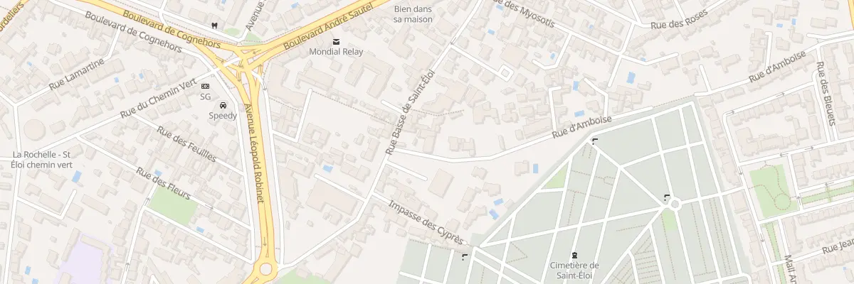 Plan du 10 Rue d’Amboise à La Rochelle