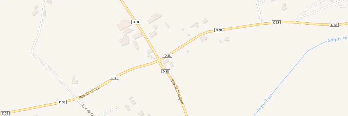 Plan du 706 Rue de la Joigne - St Ebremond à Canisy