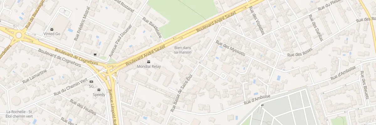 Plan du 59 Rue Basse de Saint-Éloi à La Rochelle