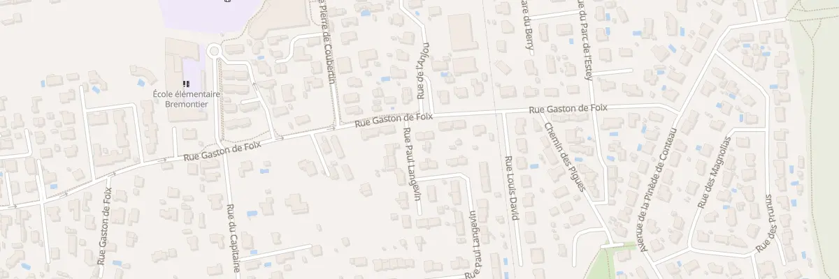 Plan du 80 Rue Gaston de Foix à La Teste-de-Buch