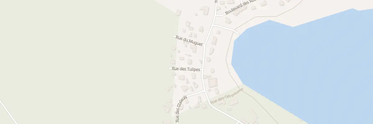 Plan du 4 Rue des Tulipes à Lacanau