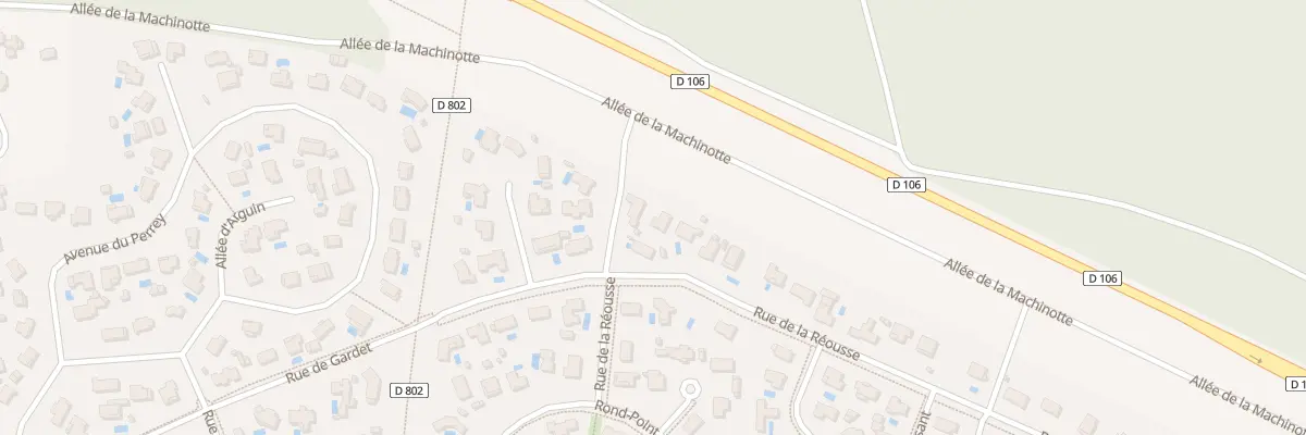 Plan du 1 Rue de la Réousse à Arès