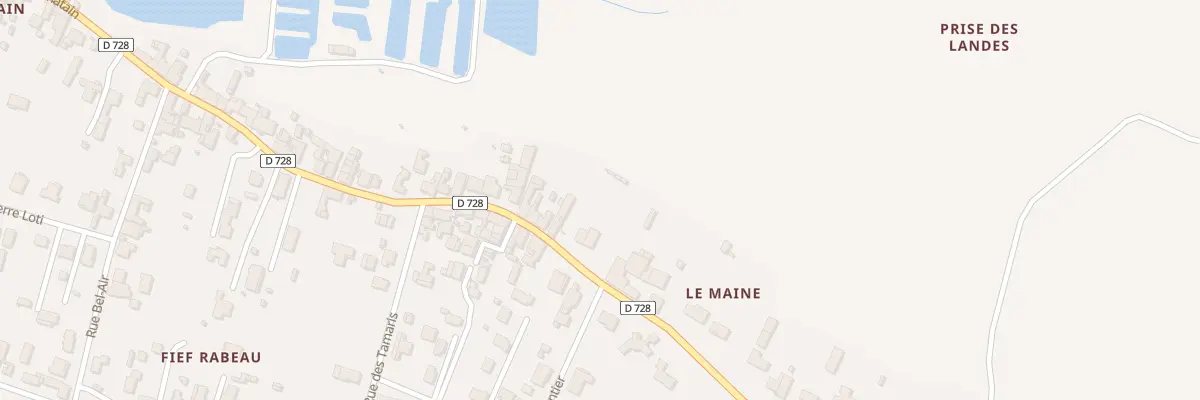 Plan du 54 Rue de la Sainceaudière à Bourcefranc-le-Chapus