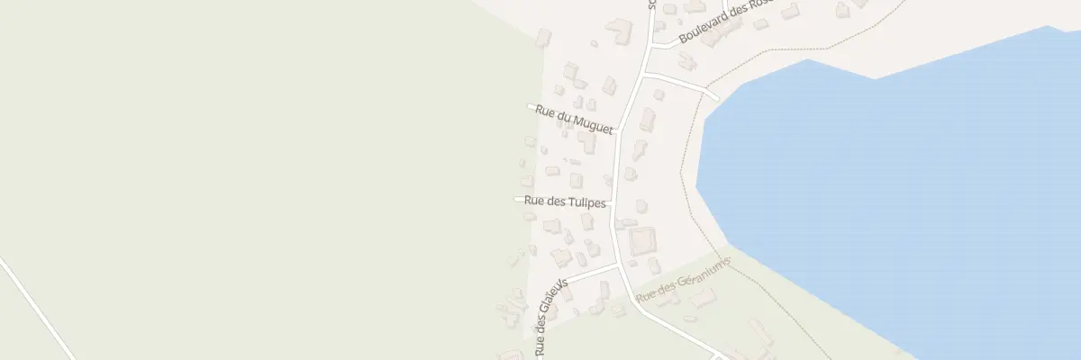 Plan du 6 Rue des Tulipes à Lacanau