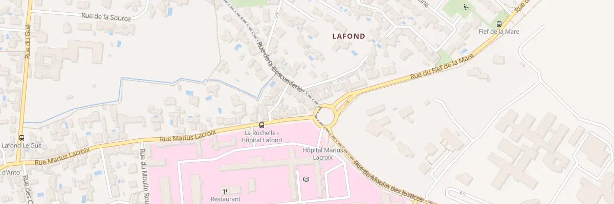 Plan du 1 Rue de la Descenderie à La Rochelle