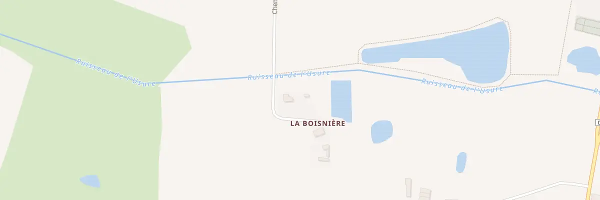 Plan du 304 Che de la Boisnière à Saint-Michel-de-la-Roë