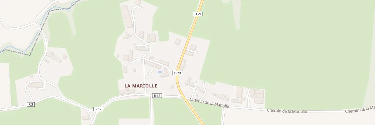 Plan du 4 La Mariolle au Pin