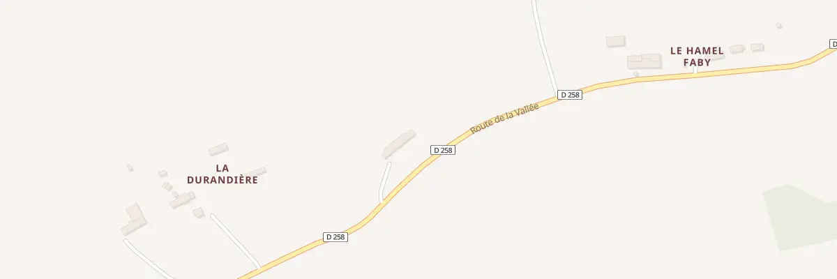 Plan du 9 Rte de la Vallée à Montabot