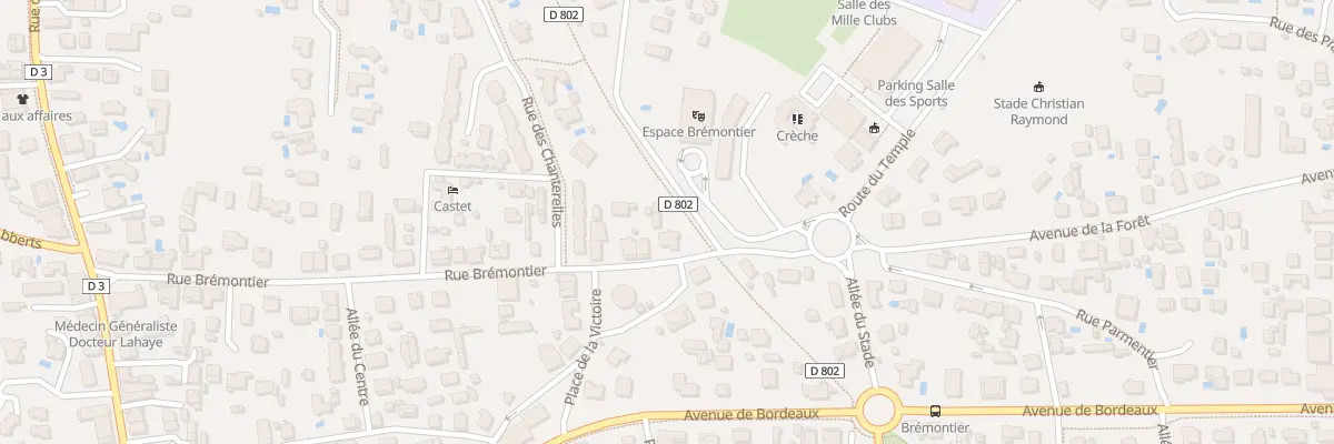 Plan du 41 Rue Bremontier à Arès