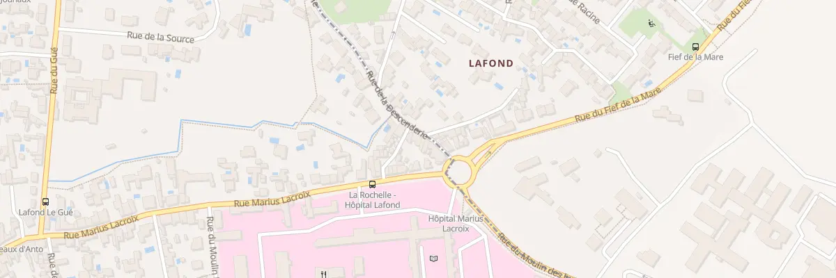 Plan du 9 Rue de la Descenderie à La Rochelle