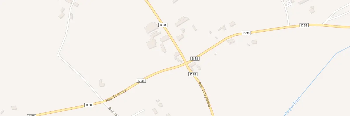 Plan du 725 Rue de la Joigne - St Ebremond à Canisy