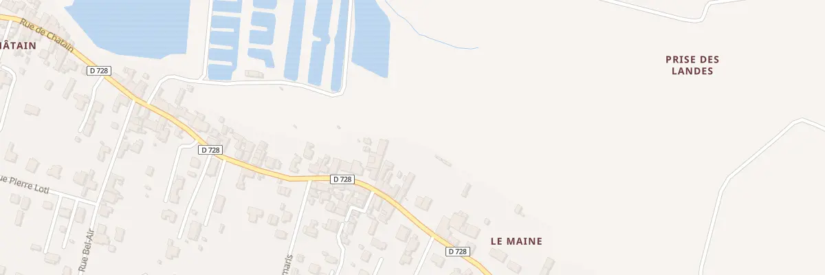 Plan du 46B Rue de la Sainceaudière à Bourcefranc-le-Chapus