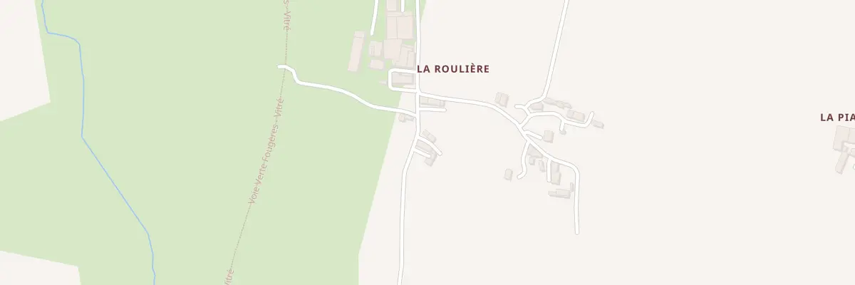 Plan du 13 La Roulière à Luitré-Dompierre