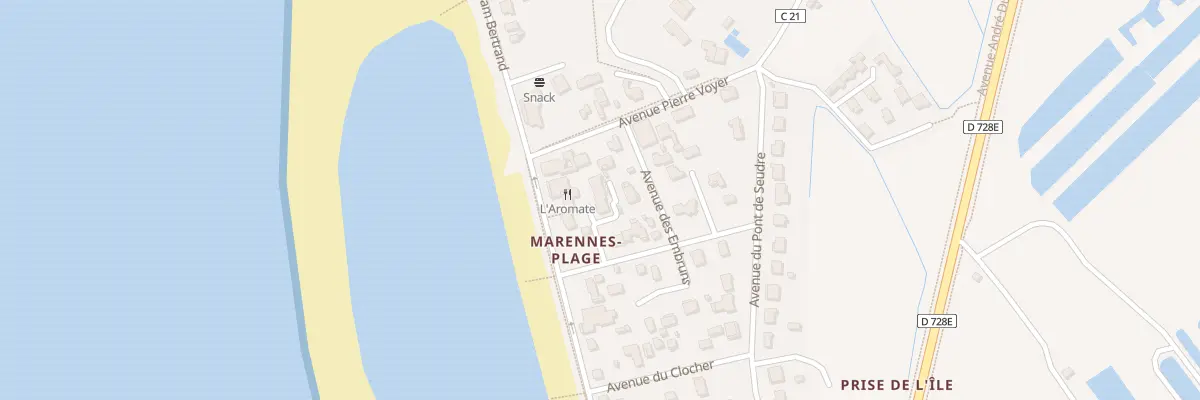 Plan du 3 Av de Maumusson à Marennes-Hiers-Brouage
