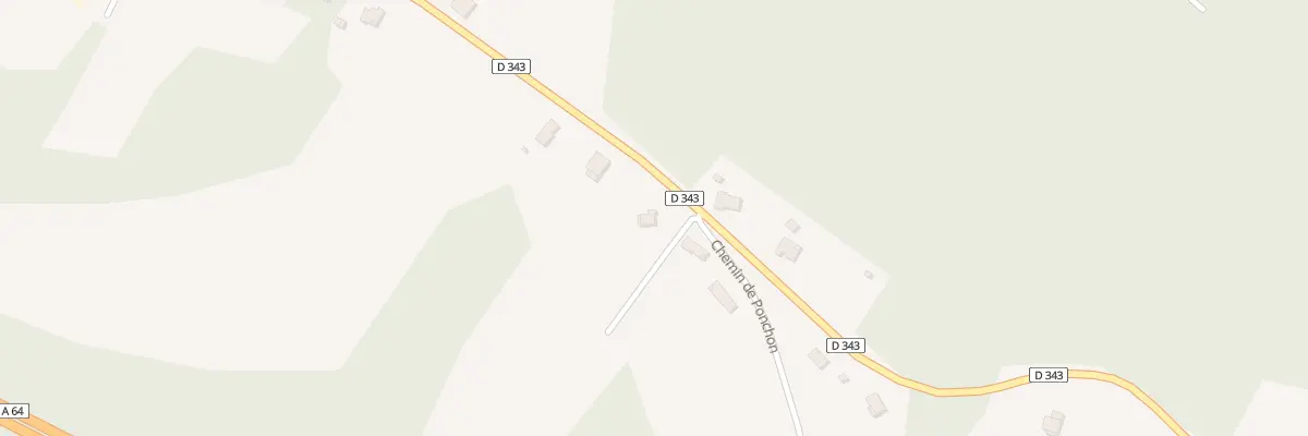 Plan du 2 Che de Ponchon à Hastingues