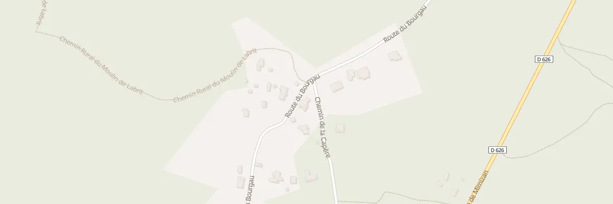 Plan du 483 Che de Capere à Pontenx-les-Forges