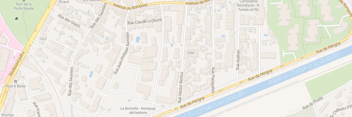 Plan du 20 Rue Berlioz à Aytré