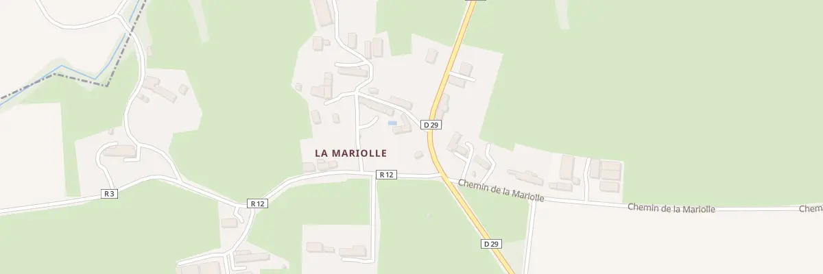 Plan du 301 La Mariolle au Pin