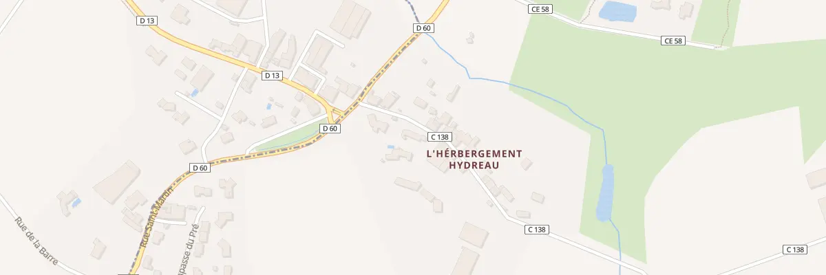 Plan du 5166 L’Herbergement à L’Oie