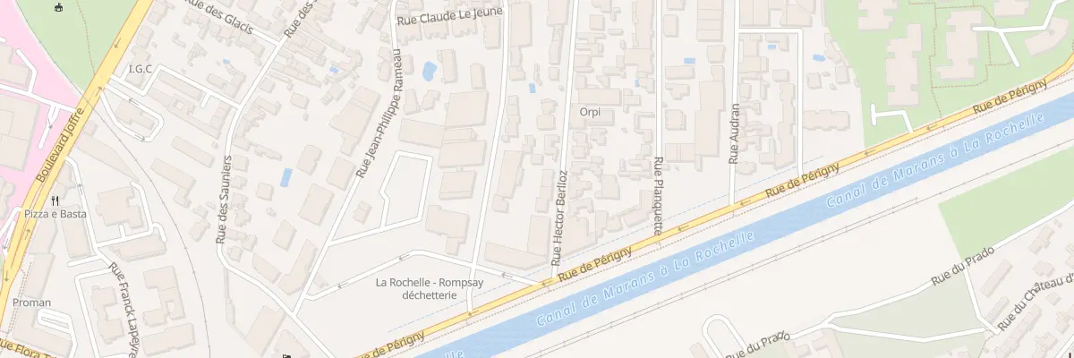 Plan du 32A Rue Berlioz à La Rochelle