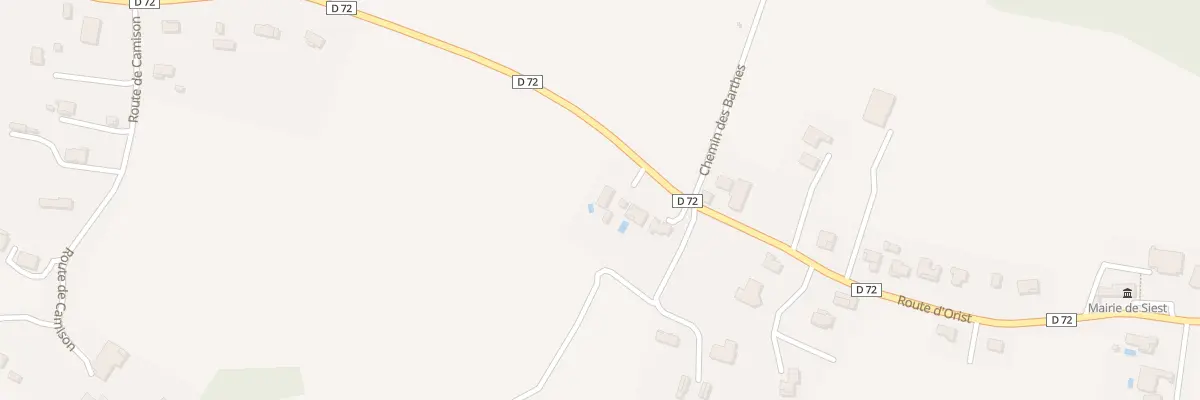 Plan du 509 Rte d’Orist à Siest