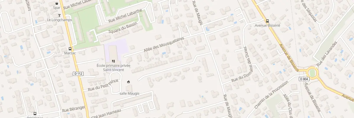 Plan du 8 Rue Alexander Fleming à La Teste-de-Buch