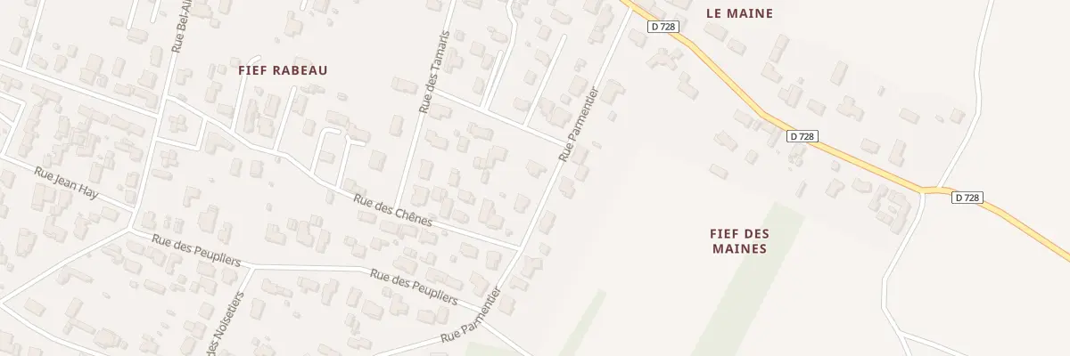 Plan du 12 Rue Parmentier à Bourcefranc-le-Chapus