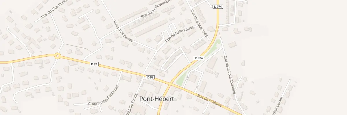 Plan du 7 Rue du 6 Juin 1944 à Pont-Hébert