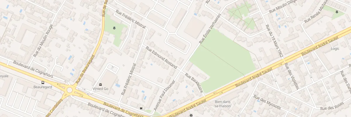 Plan du 4 Rue Edmond Rostand à La Rochelle