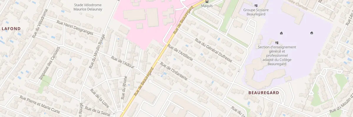 Plan du 4 Rue de l’Artillerie à La Rochelle