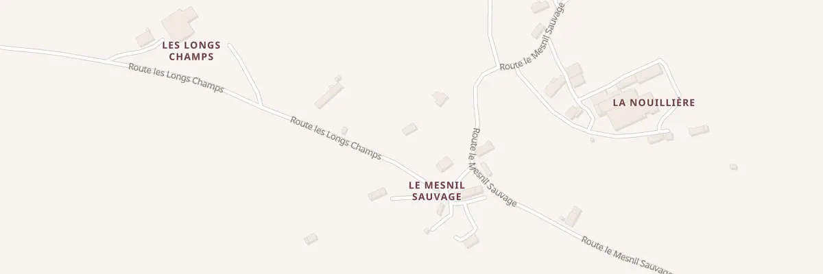 Plan du 20 Rte les Longs Champs à Montbray