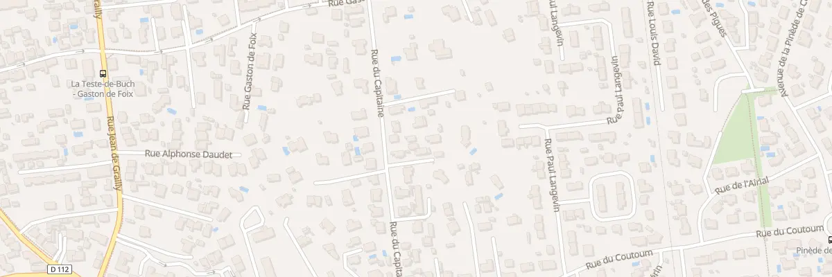 Plan du 15A Rue du Capitaine à La Teste-de-Buch