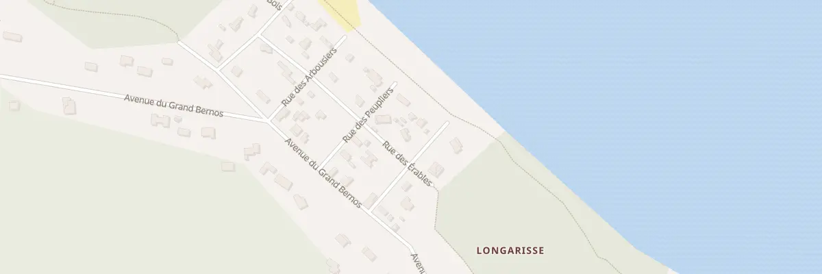 Plan du 5 Rue des Chenes Verts à Lacanau