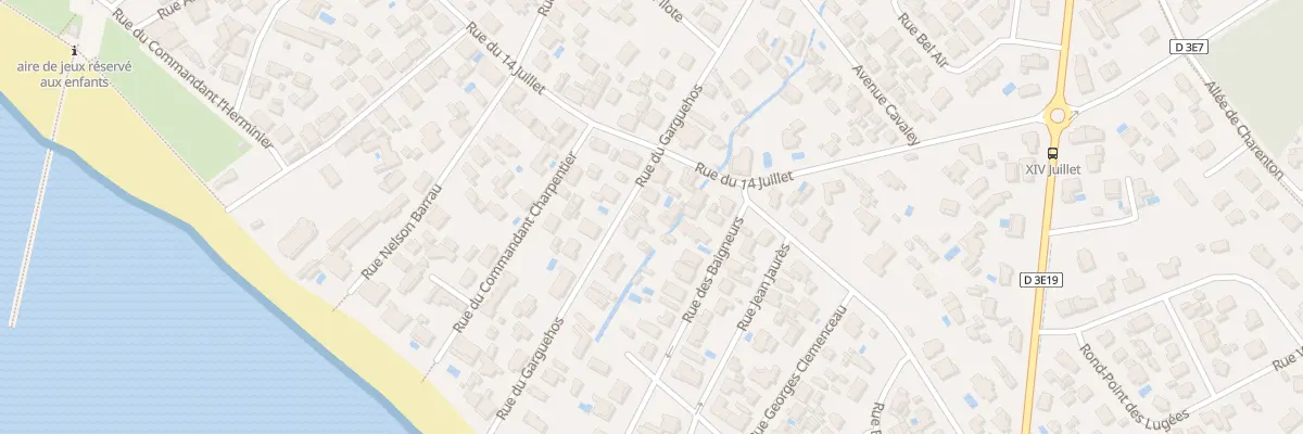 Plan du 12 Rue du Garguehos à Arès