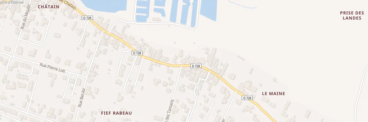Plan du 32 Rue de la Sainceaudière à Bourcefranc-le-Chapus