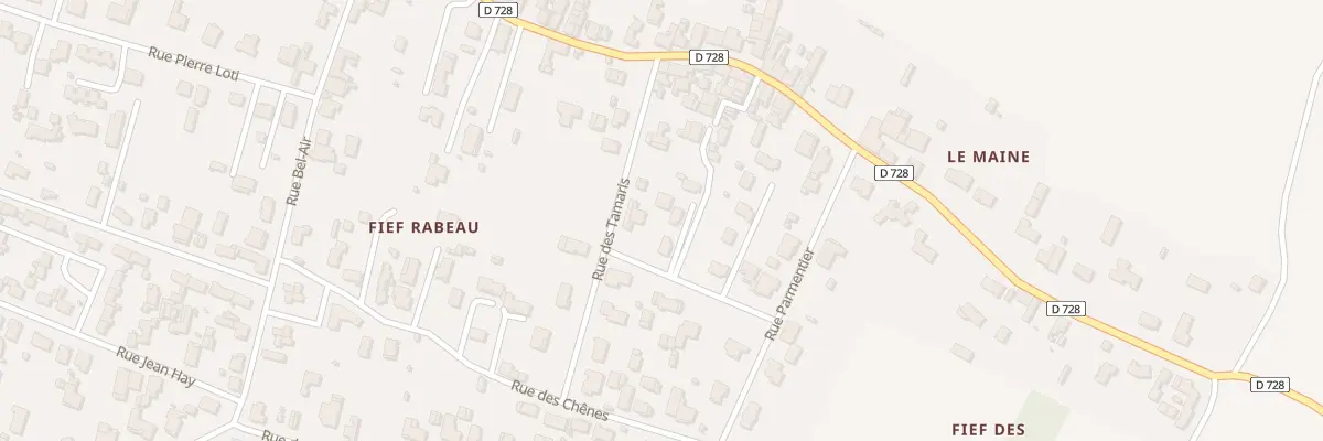 Plan du 2 Rue des Mimosas à Bourcefranc-le-Chapus