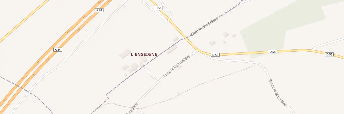 Plan du 5326 L’Enseigne à Margueray