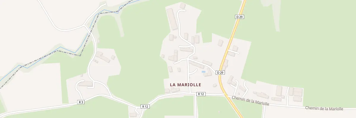 Plan du 304 La Mariolle au Pin