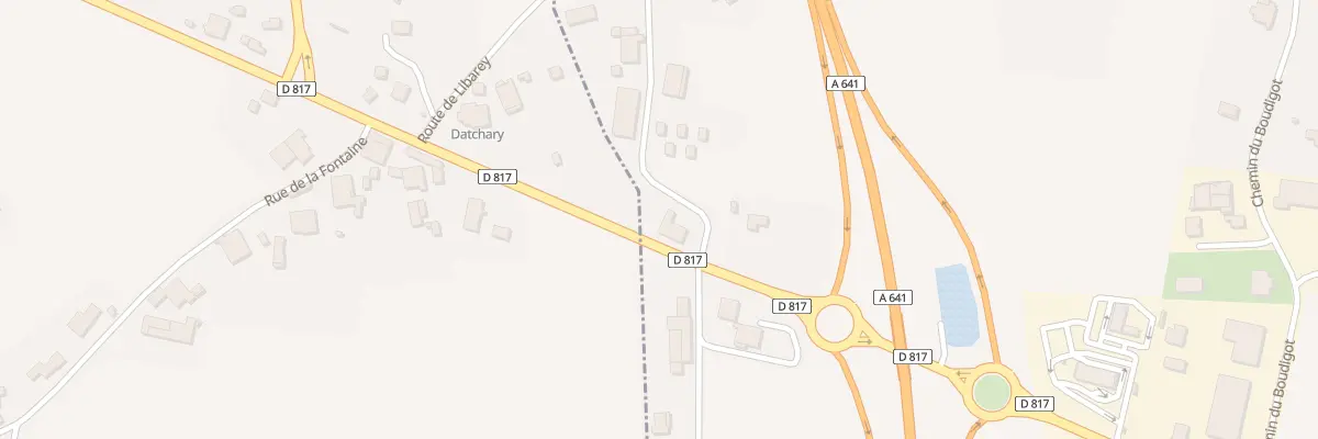 Plan du 2210 Rte de Bayonne à Oeyregave