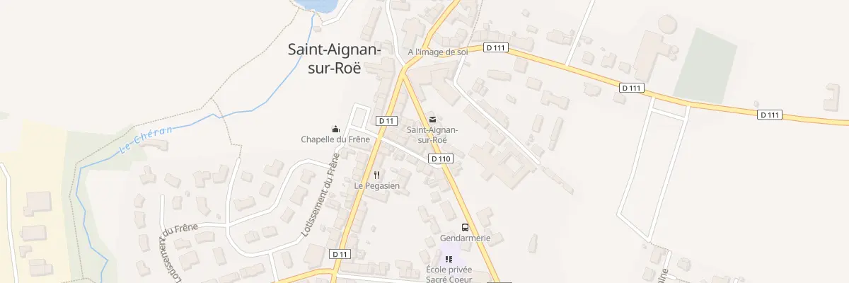 Plan du 9 Rue Pierre Boisrame à Saint-Aignan-sur-Roë