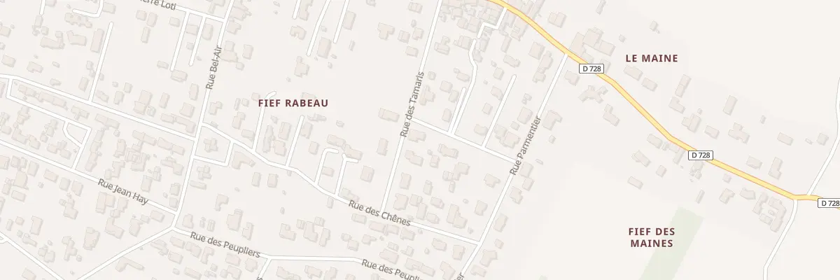 Plan du 1 Rue des Mimosas à Bourcefranc-le-Chapus