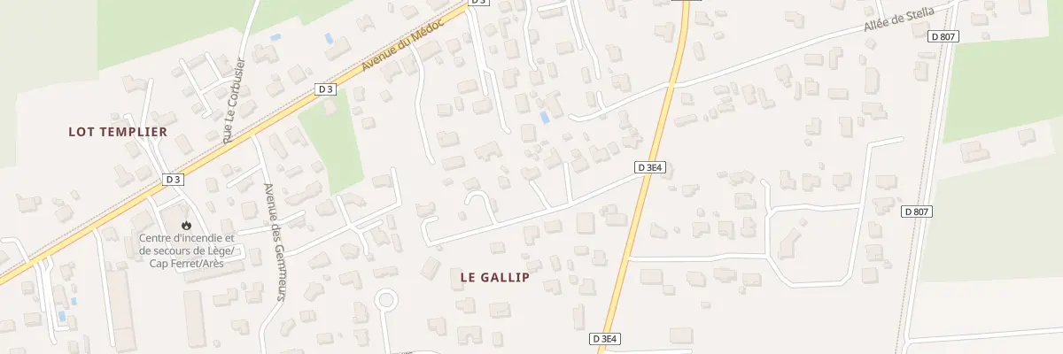 Plan du 9 Sq du Moulin à Lège-Cap-Ferret