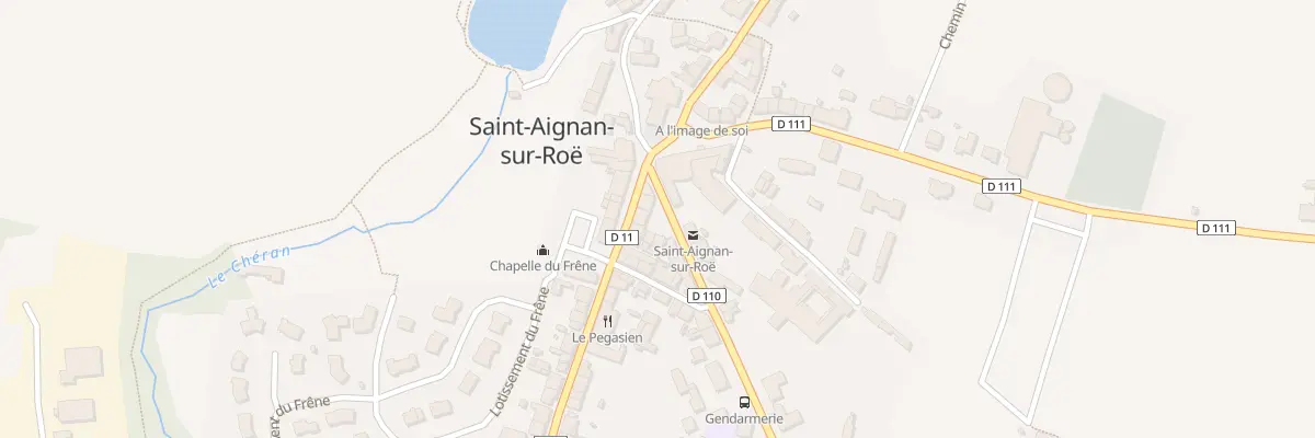 Plan du 6 Rue Relais des Diligences à Saint-Aignan-sur-Roë