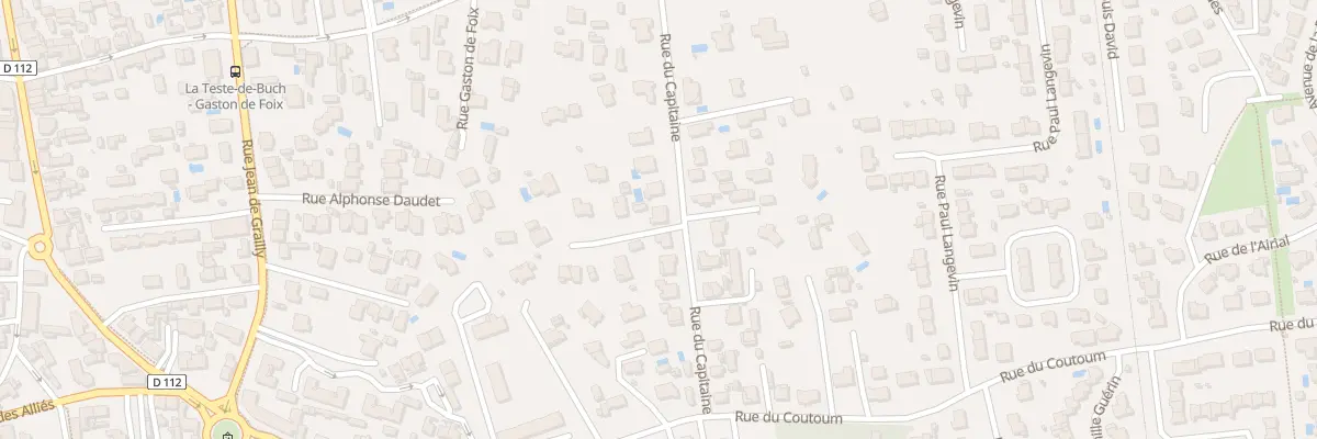 Plan du 22 Rue du Capitaine à La Teste-de-Buch